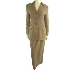 Ralph Lauren Equestrian Style Wool Suit